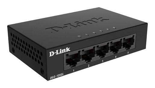 D-LINK switch 5-Port Gigabit Ethernet DGS-105GL