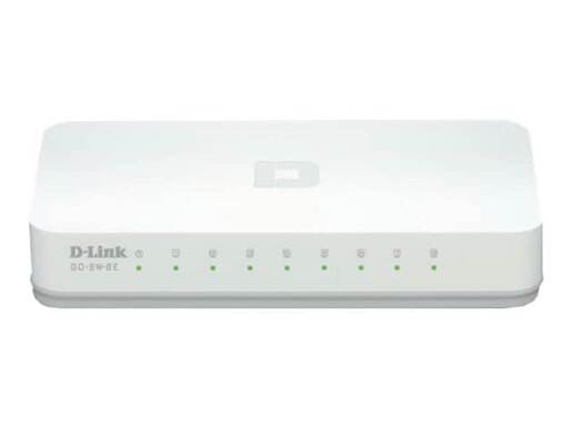 D-LINK Switch 8-Port 10/100M Desktop GO-SW-8E/E