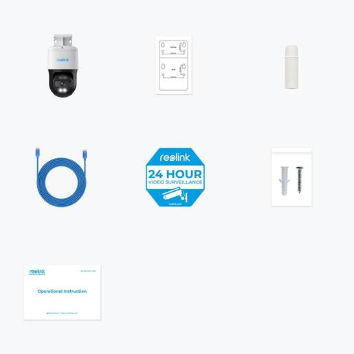 REOLINK IP Kamera P830 4K, 8MP, automatsko pracenje,  355o Pan & 90o Tilt, POE