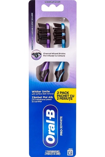 Oral-B četkica za zube Pro 3D White, 2 kom