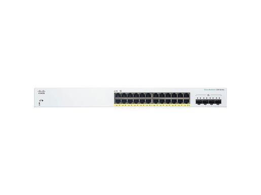 CISCO switch CBS220 Smart 24-port GE, PoE