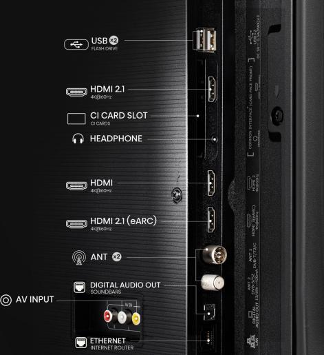 Hisense LED televizor 43A6Q, 4K Ultra HD, Smart TV, VIDAA Smart OS, AI Smooth Motion, Game Mode PLUS, Dolby Vision, HDR10+, Crni