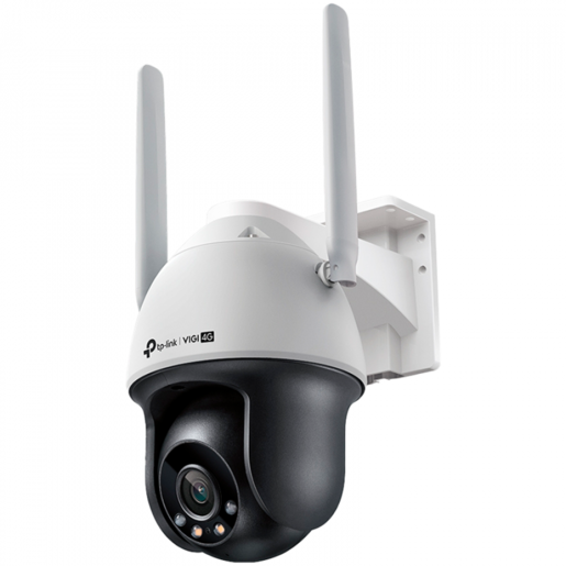 TP-Link VIGI C540-4G 4MP 4G LTE Full-Color Wi-Fi Pan/Tilt Outdoor Network Camera 4G Cat4 150/50 Mbps