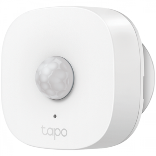 TP-Link Tapo T100 Smart Motion Sensor, 868 MHz, battery powered (1*CR2450), 120° / 5m detection range, Tapo smart app, Tapo IoT hub required, smart action, motion detection