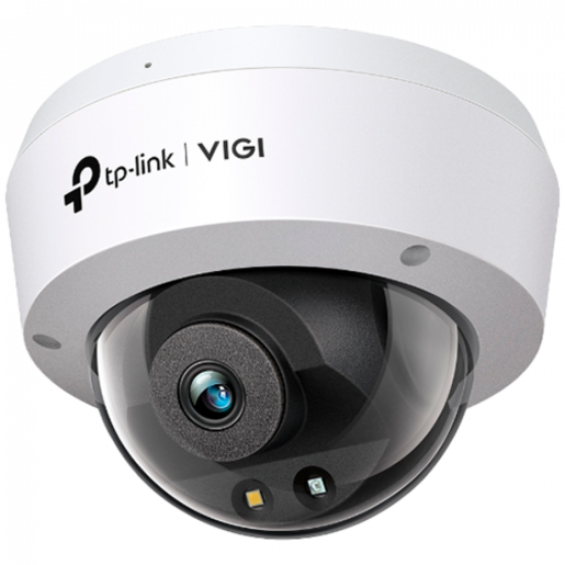 TP-Link VIGI C240(2.8mm) 4MP Full-Color Dome Network Camera, H.265+/H.265/H.264+/H.264, 1/3"" Progressive Scan CMOS,