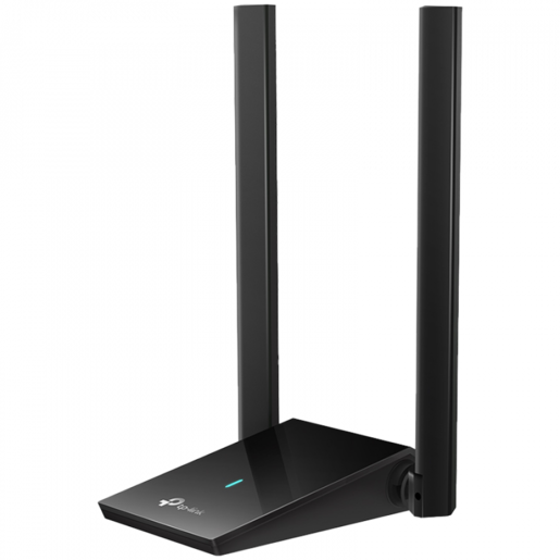 TP-Link Archer TX20U Plus AX1800 High Gain Dual Band Wi-Fi 6 USB Adapter, 1201 Mbps at 5 GHz + 574 Mbps at 2.4 GHz, 2× High Gain External Antennas