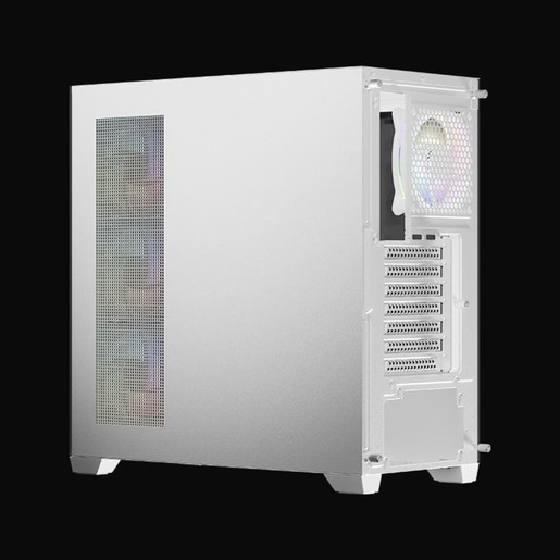 LC-POWER kućište Gaming 715W Midi-tower, ATX, 4x ARGB fan, 1x USB-C, 2x USB-A, White