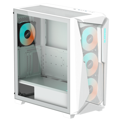 GIGABYTE kućište C301G White 3xARGB fans(1xRear; 3xFront)GPU H : 400mm; Dust filter