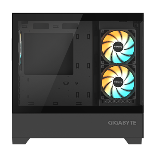 GIGABYTE kućište GB-C201P Mid-tower, mATX, 3x 120mm ARGB fans