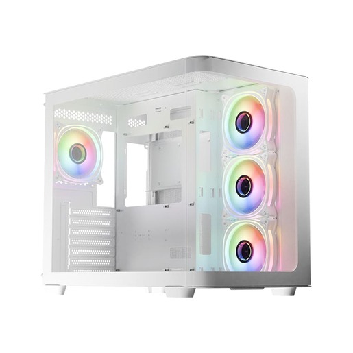 LC-POWER kućište Gaming 8001W Pro-Storm Light, Midi tower BTF, ATX, Micro-ATX, Mini-ITX
