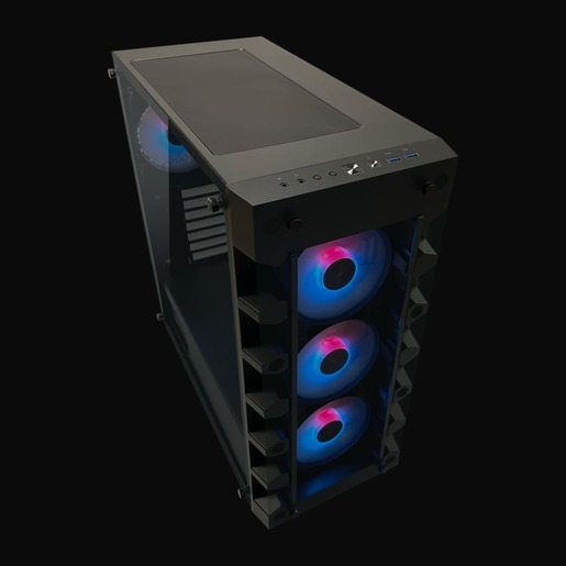 LC-POWER kućište Gaming 709B Solar System X  ATX gaming case
