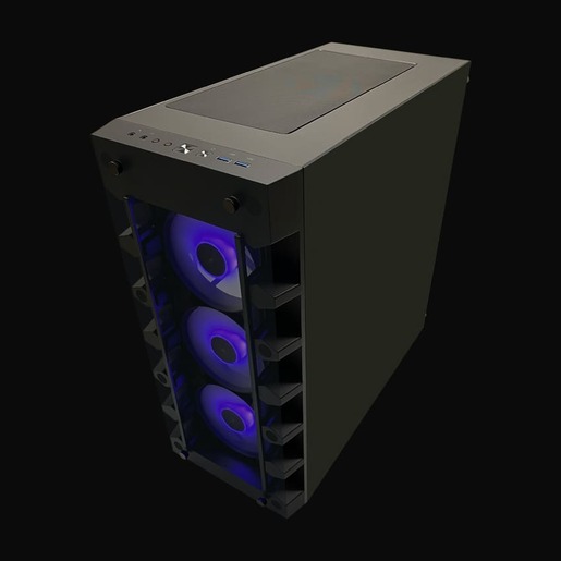LC-POWER kućište Gaming 709B Solar System X  ATX gaming case