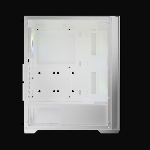 LC-POWER kućište Gaming 717W Meshwork L Light, White,2x 140mm fan, 1x 120 mm fan