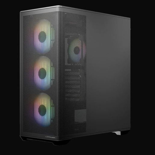 LC-POWER kućište 811B Meshwork XL midi-tower, E-ATX, ATX,Micro-ATX, Mini-ITX, 4x fans