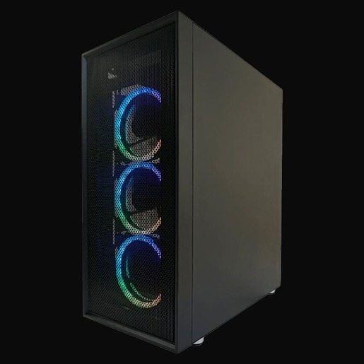 LC-POWER kućište Gaming 802B 4x 120mm RGB fans Black Wanderer X ATX gaming case