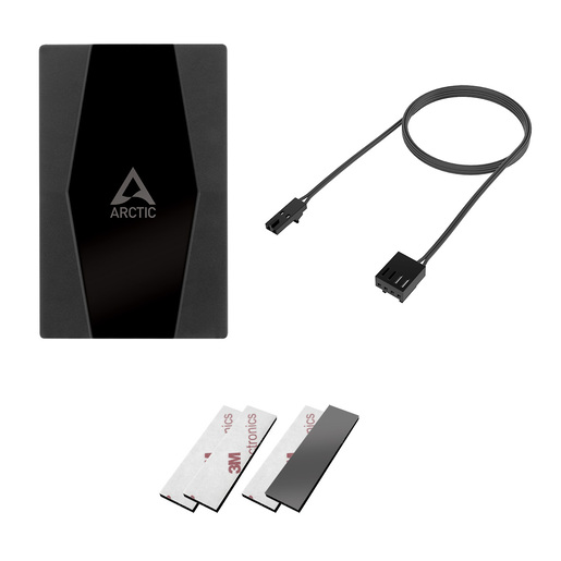 ARCTIC case fan hub 10 port PWM fan hub, SATA power