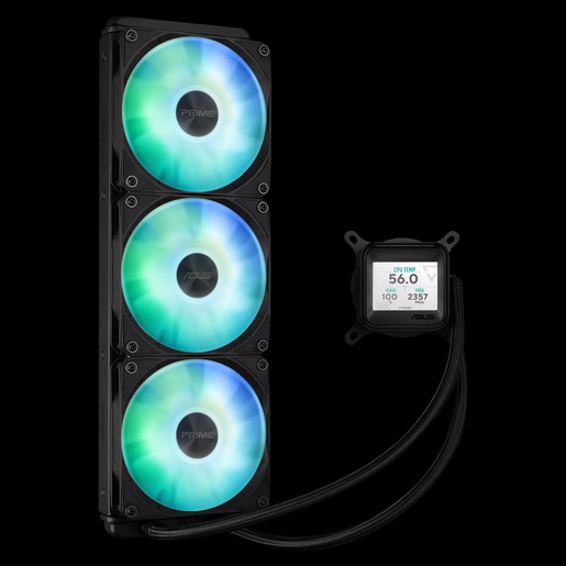 ASUS Prime LC ARGB LCD 360 all-in-one CPU liquid cooler