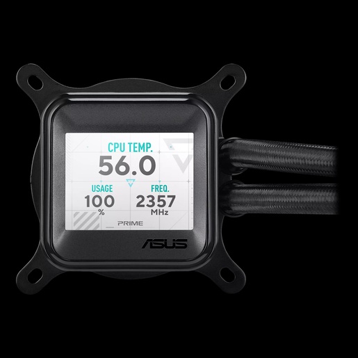 ASUS Prime LC ARGB LCD 360 all-in-one CPU liquid cooler