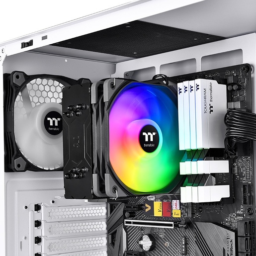 THERMALTAKE UX200 ARGB cooler SE Lighting CPU cooler, kompatabilan sa svim Intel i AMD socket