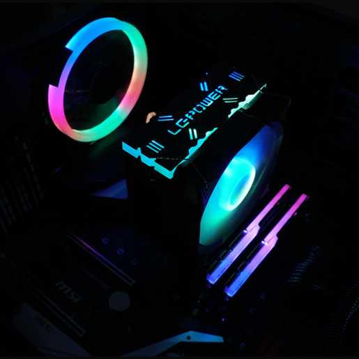 LC-POWER CPU Cooler LC-CC-120-ARGB-PRO