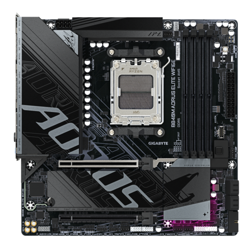 GIGABYTE matična ploča B840 AORUS ELITE AM5, 4x DDR5, 2x M.2, 4x SATA 8xUSB, 1x HDMI, 1x DP, mATX