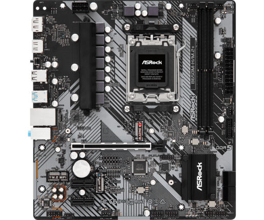 ASROCK matična ploča B650M-H/M.2+ AMD B650, AM5, 2xDDR5, 2xM.24xSATA, HDMI, DP, microATX