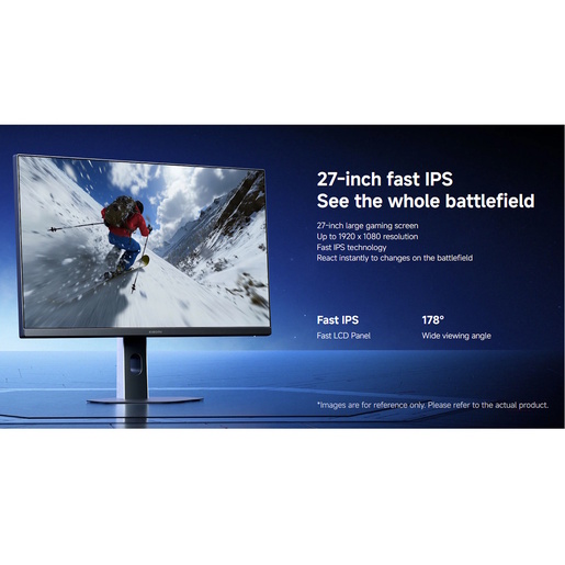 XIAOMI monitor G27i 2026 gaming, 27, FullHD, IPS, 400 cd/m2, AMD FreeSync Premium, HDR400, DP, HDMI, 200Hz, 1ms
