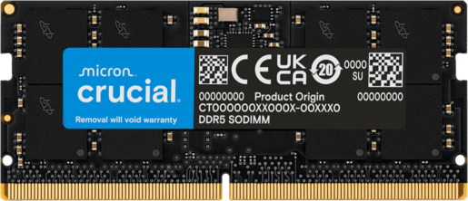 CRUCIAL RAM memorija 16GB DDR5 SO DIMM 4800