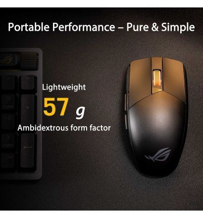 ASUS miš ROG STRIX Impact III bežični