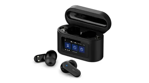 PHILIPS Bluetooth® slušalice TAT6000BK BT, blokiranje buke, Pametna kutija za punjenje, Tehnologija s 4 mikrofona, Crna