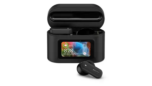 PHILIPS Bluetooth® slušalice TAT6000BK BT, blokiranje buke, Pametna kutija za punjenje, Tehnologija s 4 mikrofona, Crna