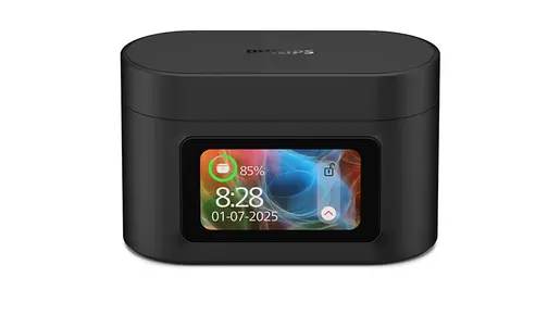 PHILIPS Bluetooth® slušalice TAT6000BK BT, blokiranje buke, Pametna kutija za punjenje, Tehnologija s 4 mikrofona, Crna