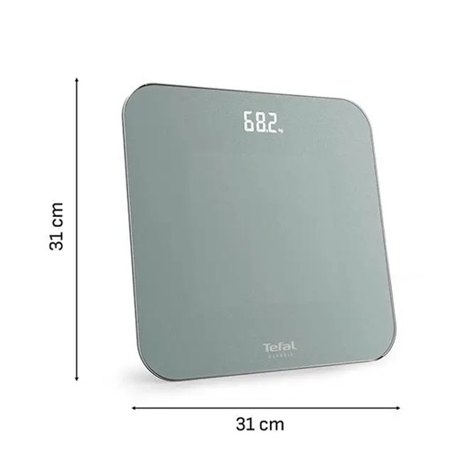 TEFAL tjelesna vaga PP1903V0 Classic, siva