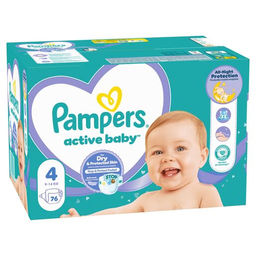 Pampers pelene gp maxi (76 kom)