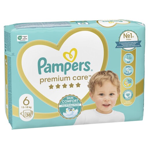 Pampers Premium Care pelene, vel. 6 (15+kg), 38 kom