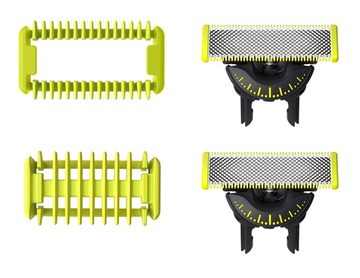 PHILIPS zamjenske oštrice QP624/50 OneBlade aparat - 2x oštrice 360 i 1x komplet za tijelo