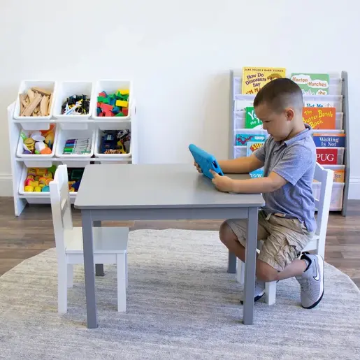 KINDER HOME Polica sa 9 kutija za odlaganje bijela JVTR-3006