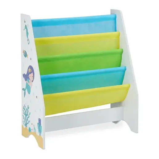 KINDER HOME Polica za knjige i igračke šarena JVTR-3181