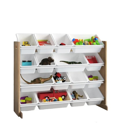 KINDER HOME dječja drvena polica bijela JVTR-3278