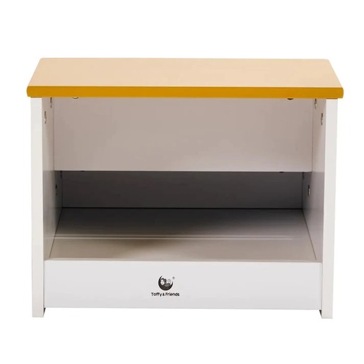 KINDER HOME dječja drvena stolica-merdevine sa 2 stepenika šarena TF-6063