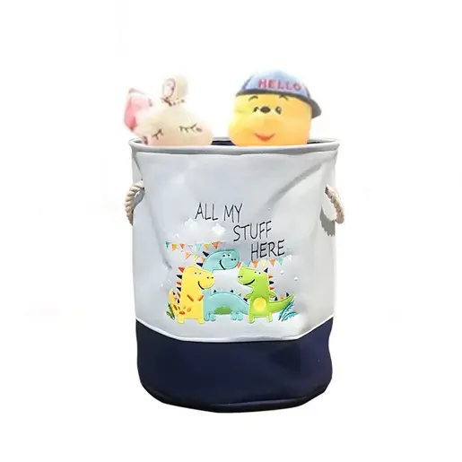 KINDER HOME Sklopiva dječja korpa za igračke ili odjeću plava GH-KK04