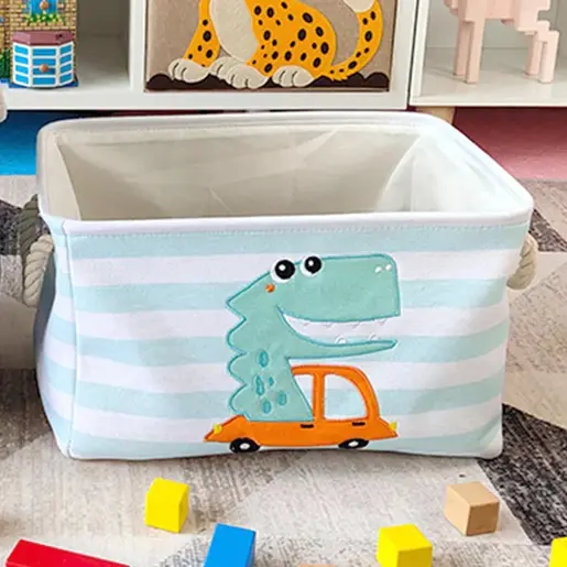 KINDER HOME Sklopiva kutija za odlaganje igračaka i odjeće plava GH-KK01