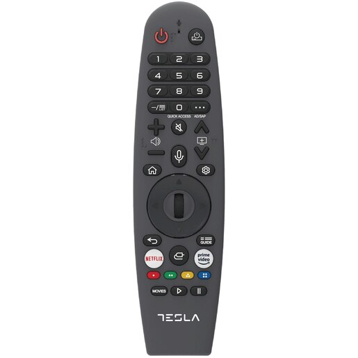 TESLA LED televizor 50E655BUW, 4K Ultra HD, Smart TV, WebOS, ThinQ AI, Dolby Audio, Magic Remote, Crni