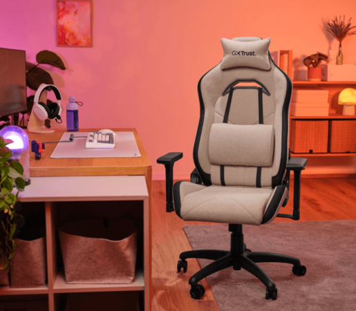 TRUST gaming stolica GXT 723 B Ruya bež