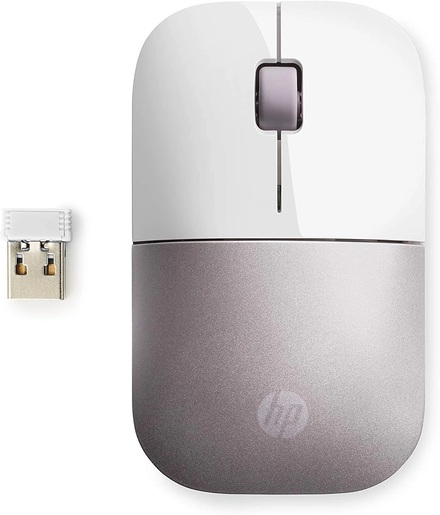 HP miš Z3700 bežični rozi