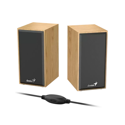 Genius SP-HF180 zvučnici, kombinacija drveta i crne bo