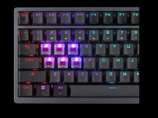 ASUS tastatura ROG AZOTH EXTREME NX SNOW US