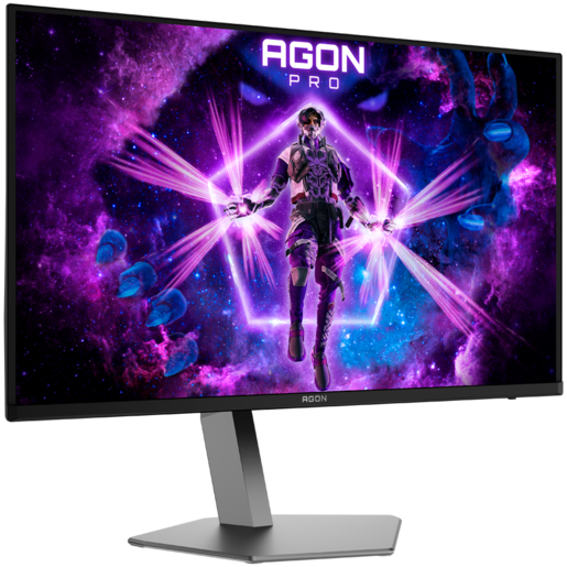 AOC monitor Agon PRO AG326UD gaming, 32, 4K, OLED, 1000 cd/m2, Adaptive Sync, HDR400, HDMI, DP, 165Hz, 0.03ms