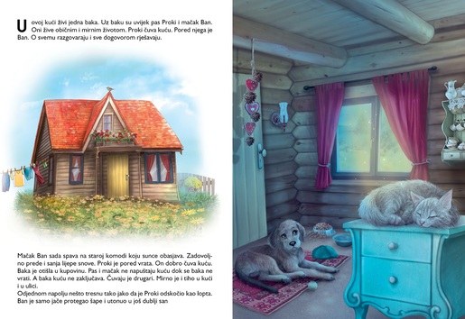 Priča o Bijeloj Šapi i Mačku Banu