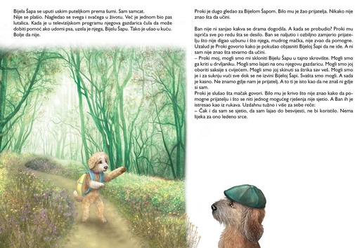 Priča o Bijeloj Šapi i Mačku Banu